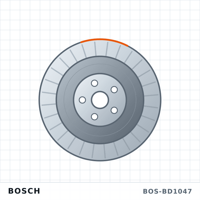 Vented brake disc