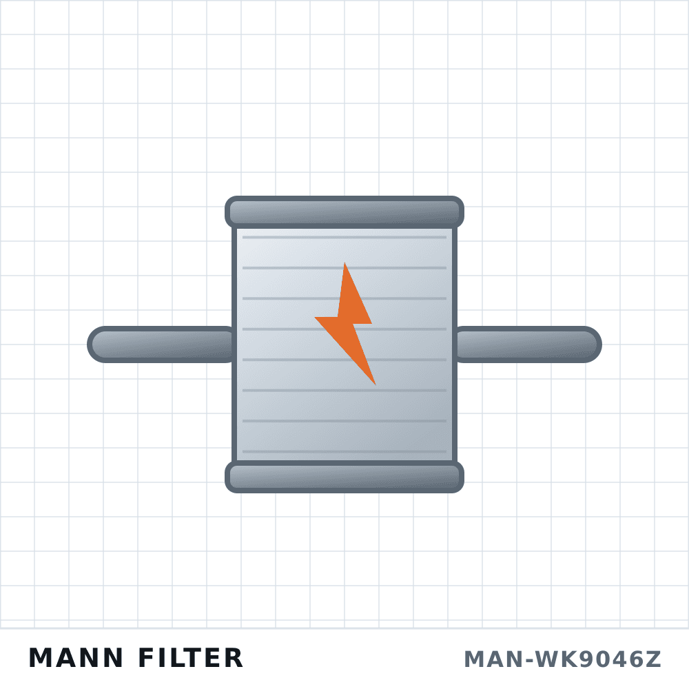 Filtro de combustible diésel